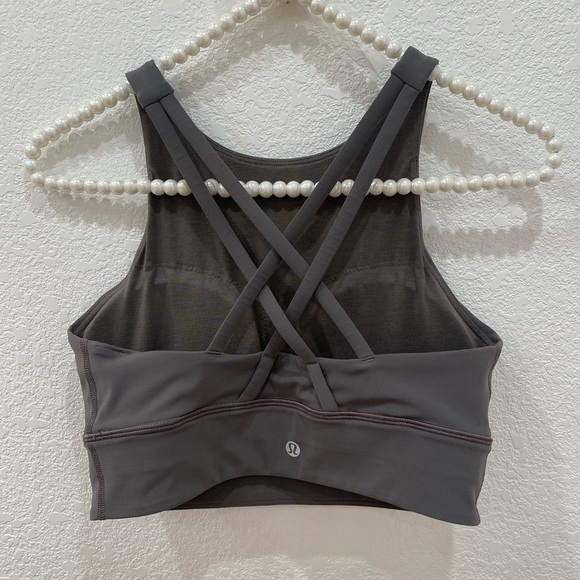 Lululemon Energy High-Neck Longline Tough Bra *Medium Support, B–D Cups size 8 - Picture 4 of 6